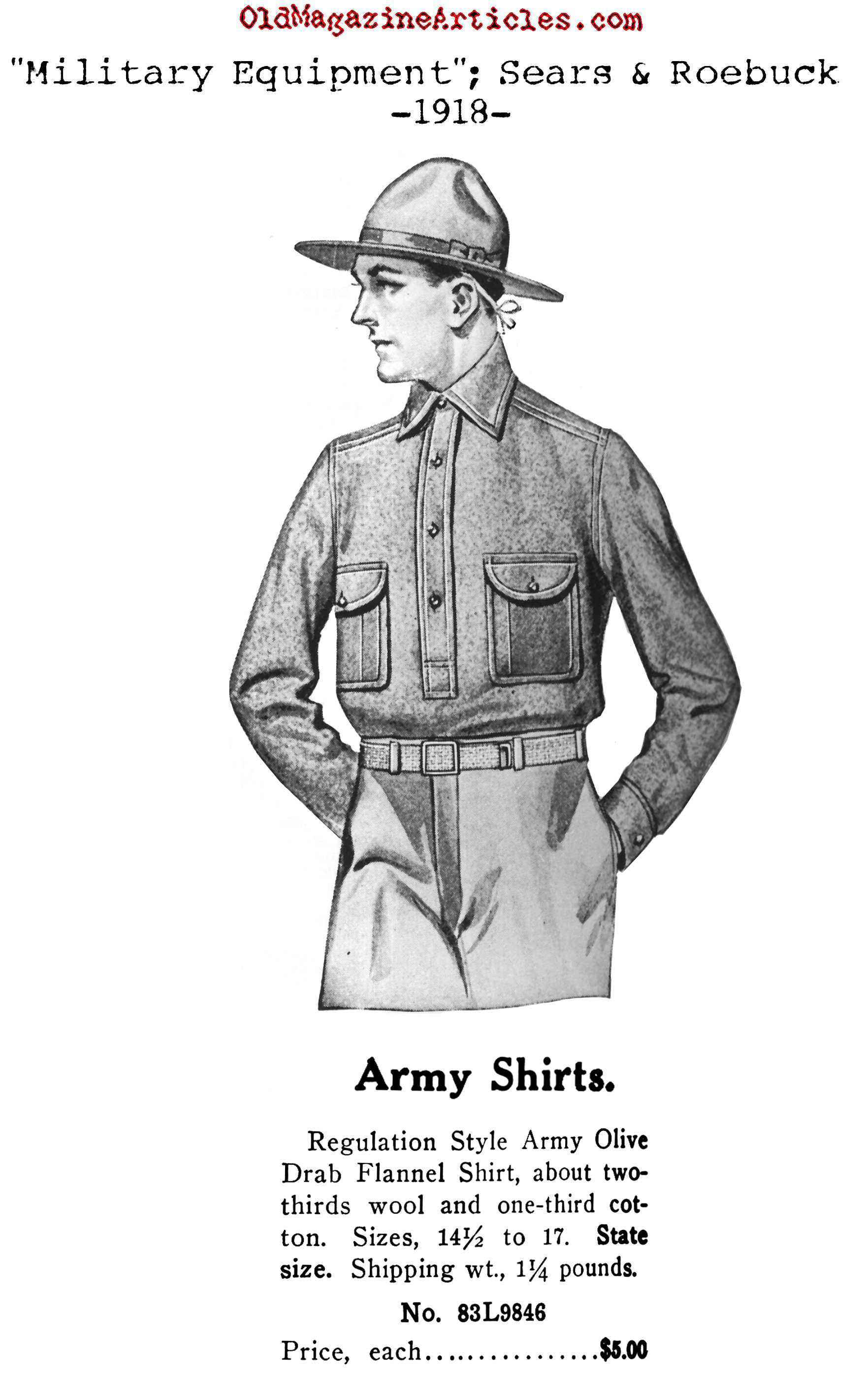 The Shirt (Sears and Roebuck, 1918)